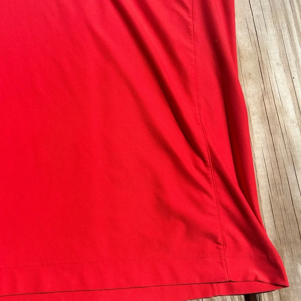 Nike Golf Polo Shirt Adult Men's Extra Large Red‎ Embroidered Short Sleeve